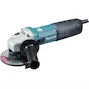 MAKITA GA5040RKDJ haakse slijper 125mm 1100W met SJSII, heropstartbeveiliging en accessoireset in MAKPAC II
